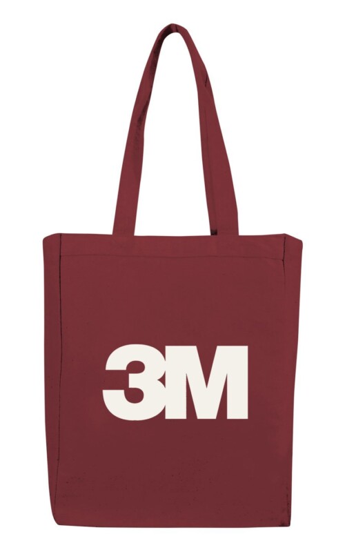 Dyed Cotton Canvas Book Bag with Shoulder Strap