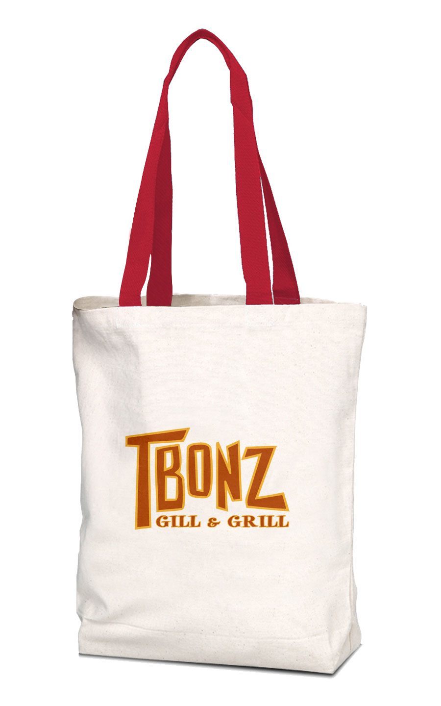 Multipurpose Tote with Contrasting Colored Handles