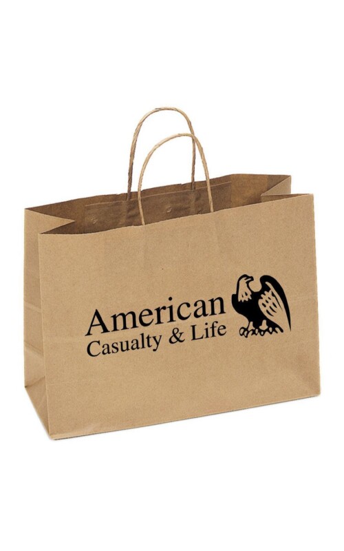 Natural Kraft Paper Shopping Bag