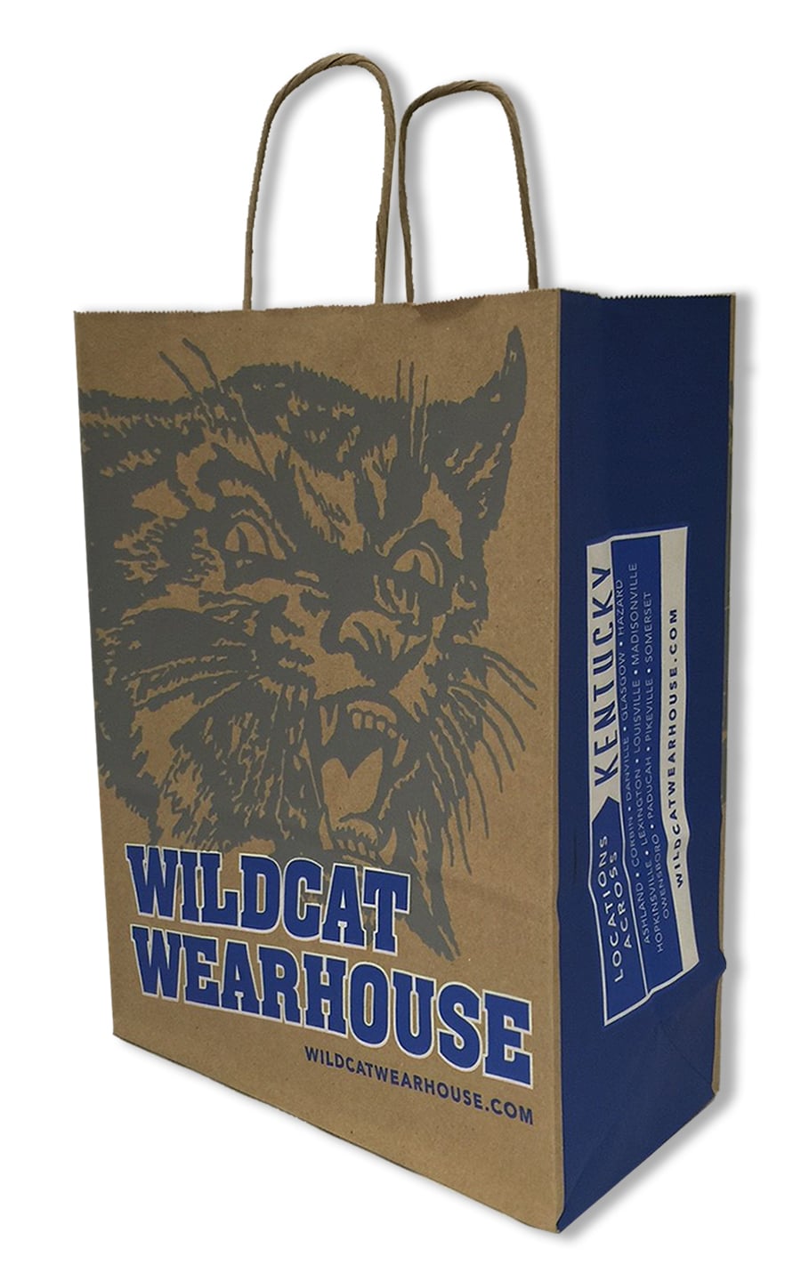 100% Recycled Kraft Paper Shopping Bag