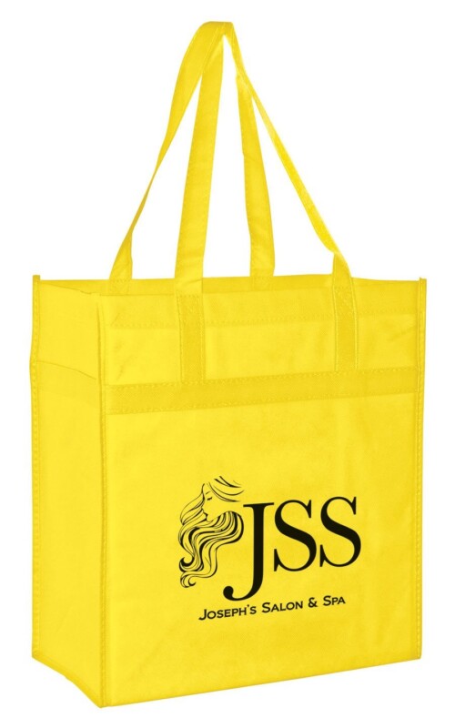 Non Woven Market Tote with Reinforced Band