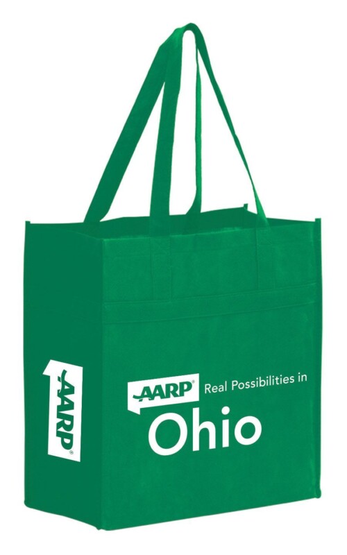 Non Woven Market Tote with Reinforced Band