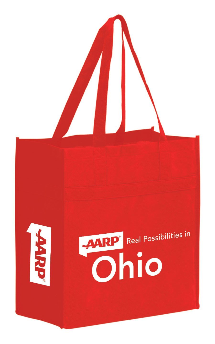Non Woven Market Tote with Reinforced Band
