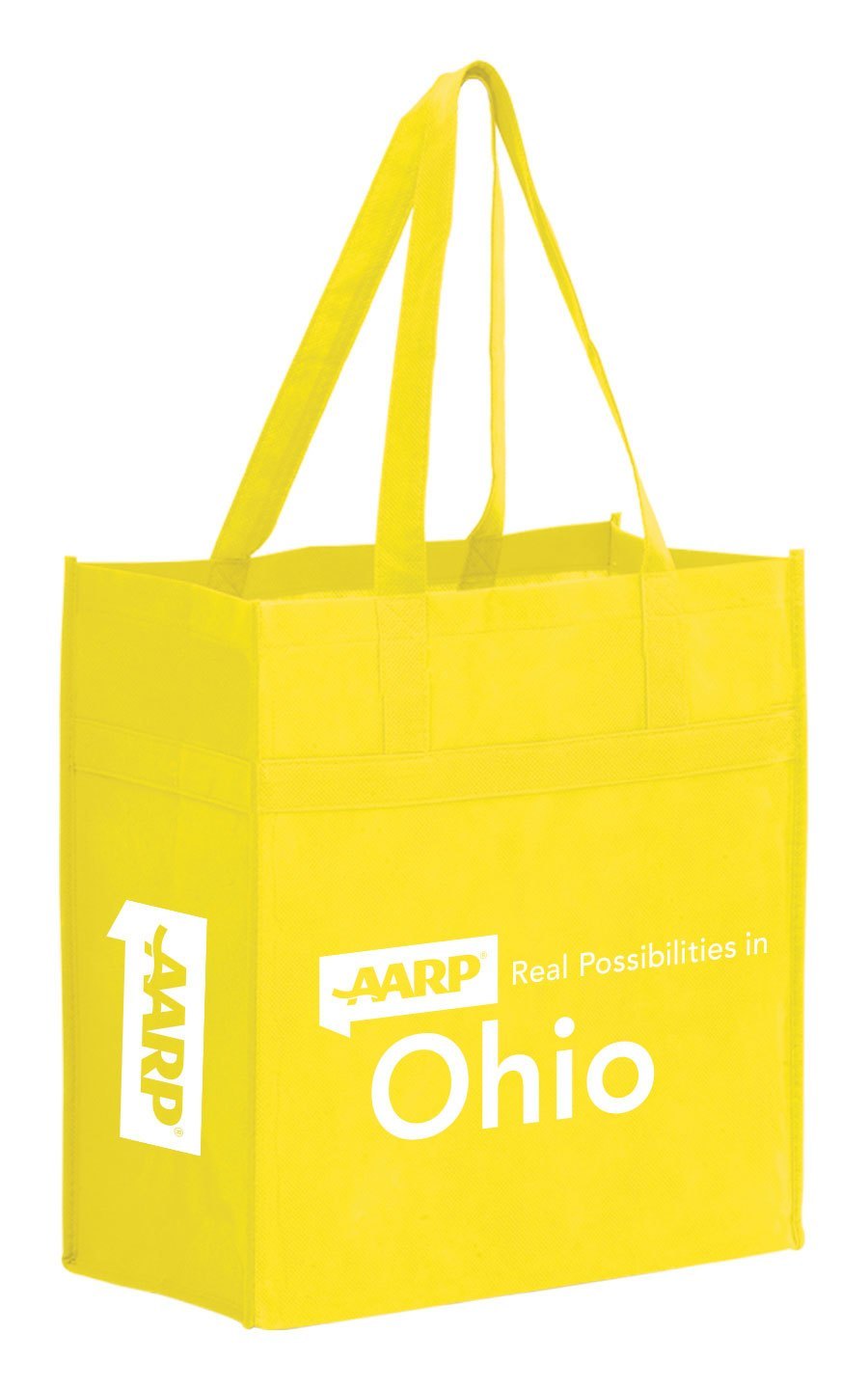 Non Woven Market Tote with Reinforced Band