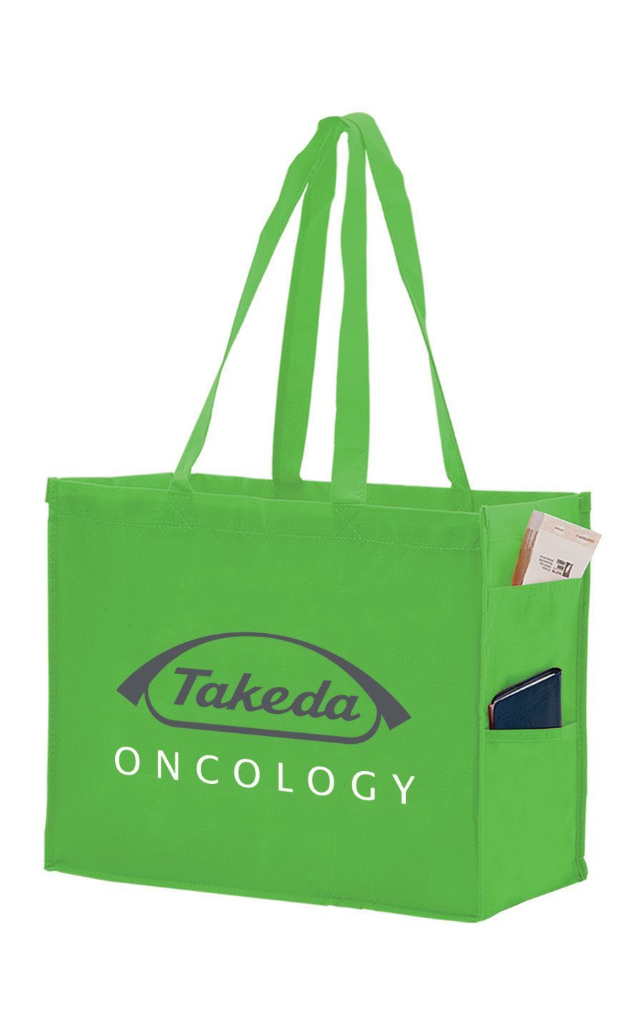 Non Woven Tote with Side Pockets