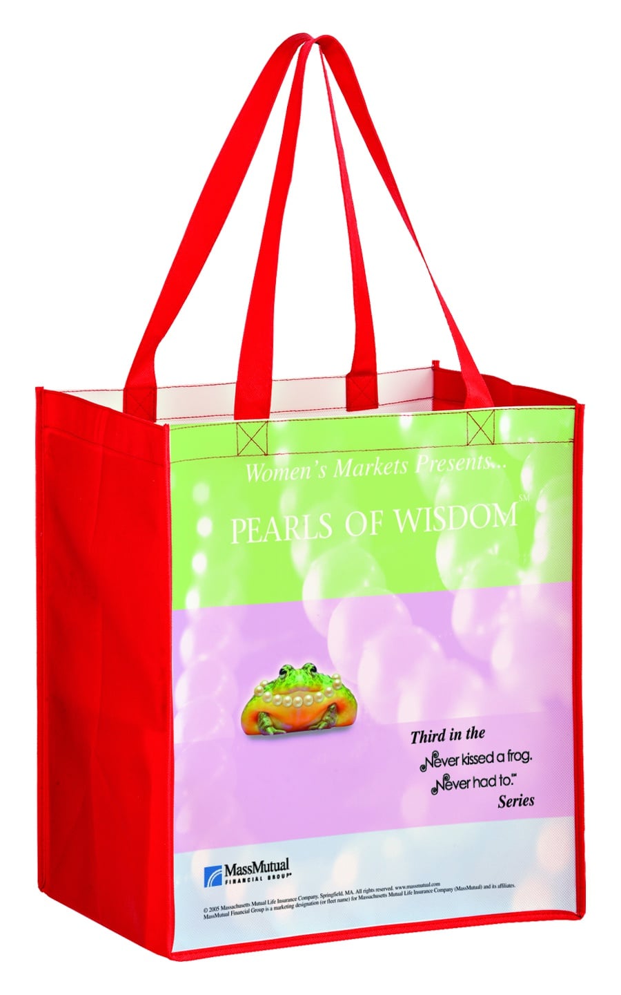 Laminated Non Woven Tote Bag with Full Color Printing - Image 3