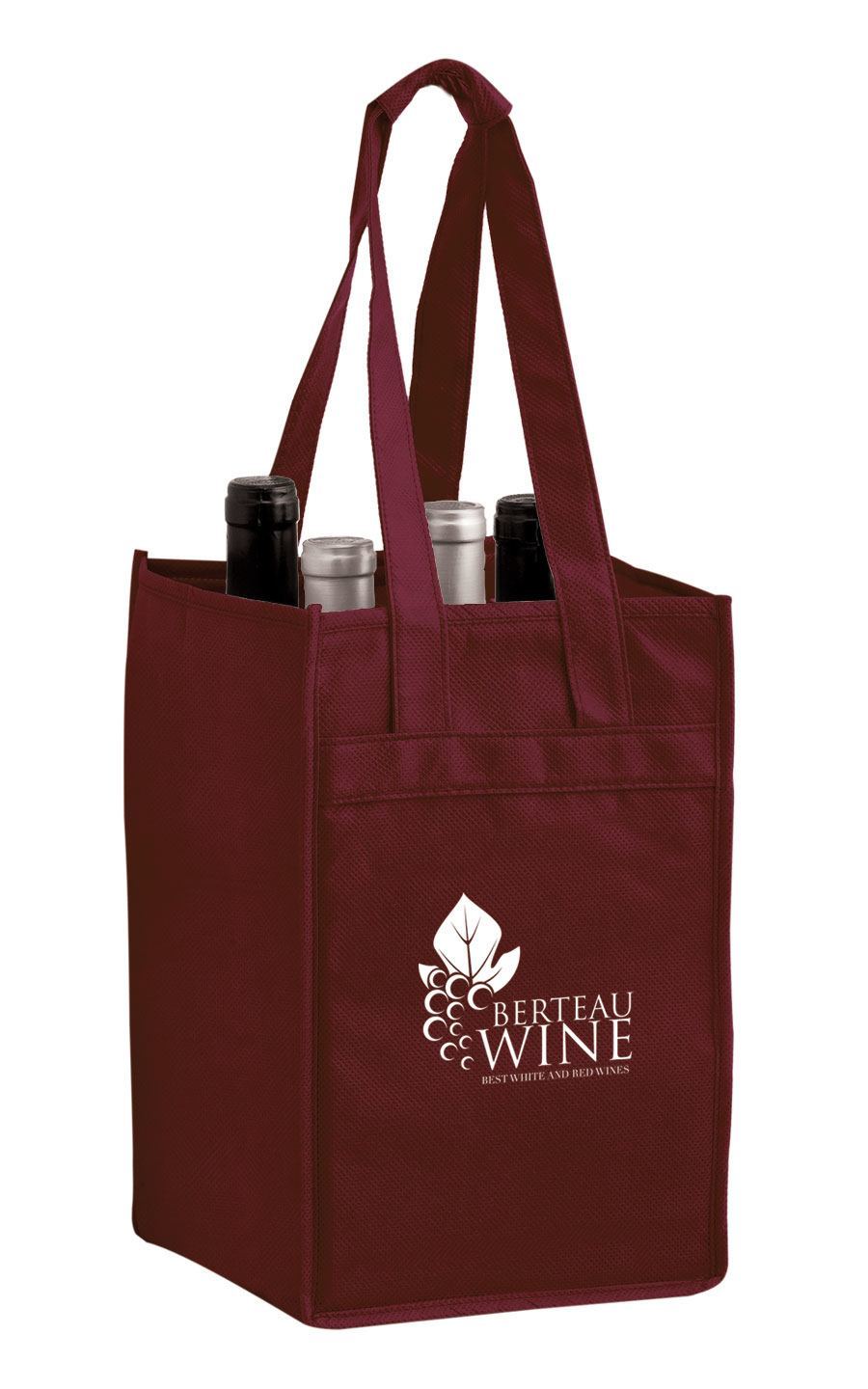 4 Bottle Wine Tote