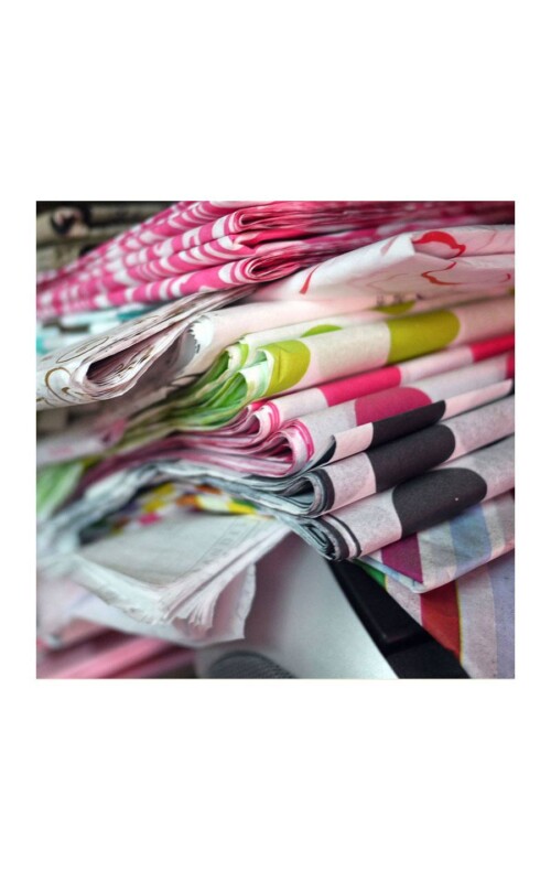 20 x 30" Custom Printed White Tissue Paper"
